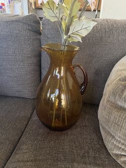 Large Brown Vase 