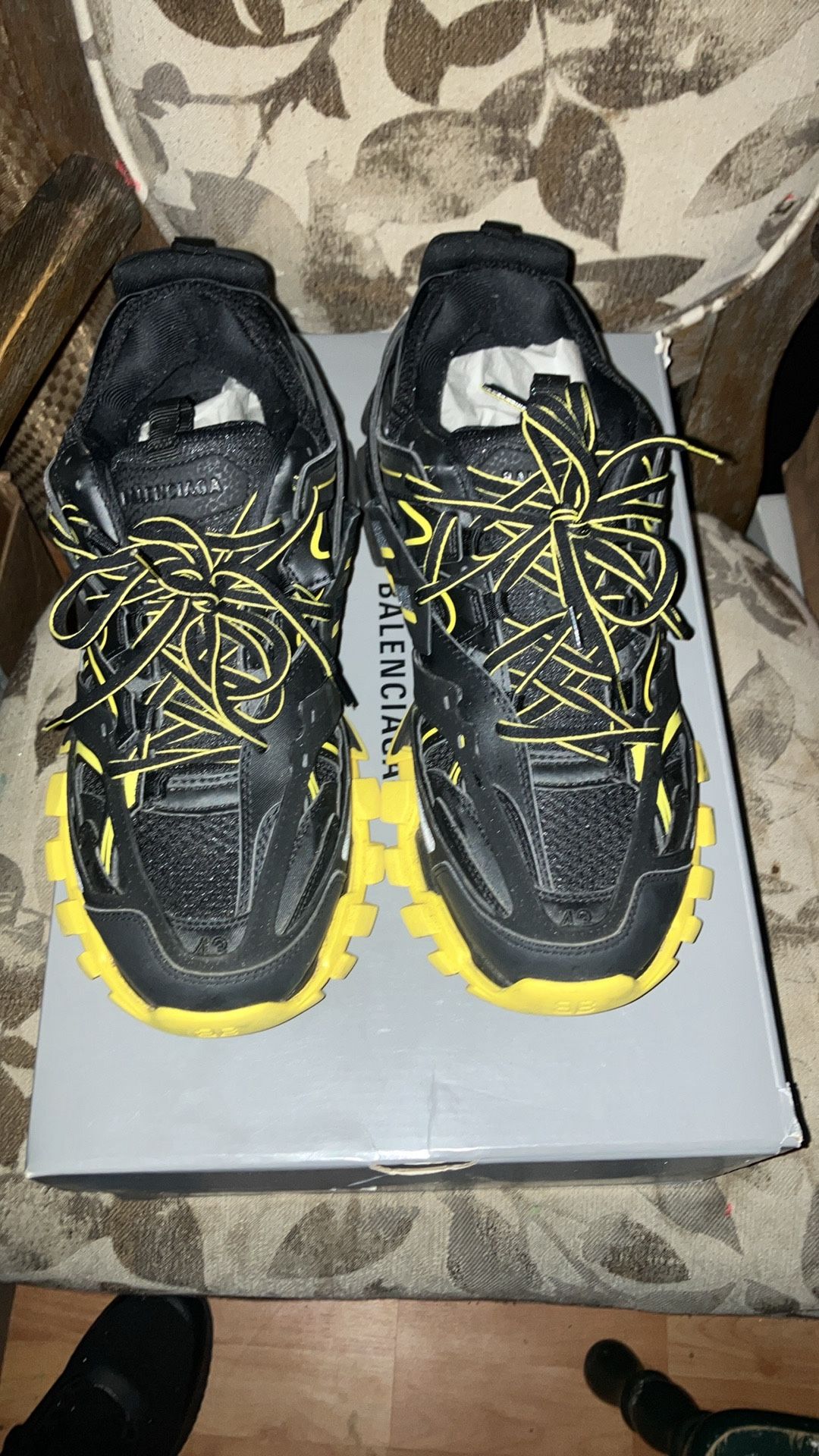 Black & Yellow Balenciaga 