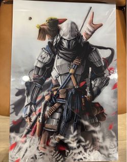 Mandolorian & Grogu Poster/Print