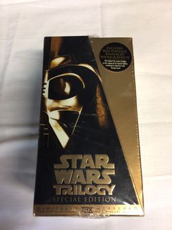 Star Wars triology special edition VHS Tape Set ,Year 1997!