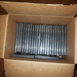Box Of 40 Empty DVD Shell Cases