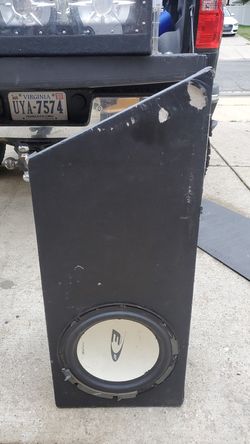 Custom Subwoofer box (Subwoofer not included)