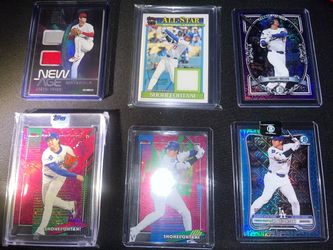 Los Angeles Dodgers Shohei Ohtani 6 Card Lot