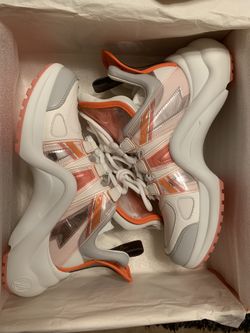 LV SNEAKERS PINK ORANGE