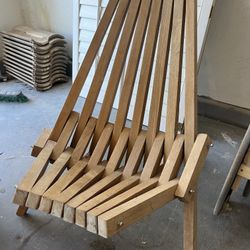 folding Adirondack chair
