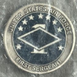 New United States Air Force First Sergeant Military Challenge Coin