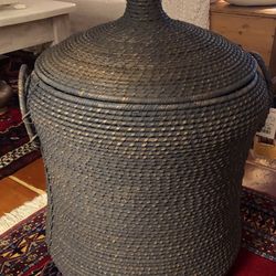 HUGE NEW Storage Basket- Handmade -gorgeous Piece