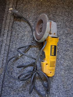 Dewalt angle grinder