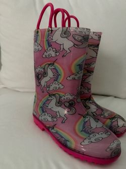 New Rain boots for Kids Size 2