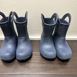 Crocs Rain Boots Kids C10, C11, C12