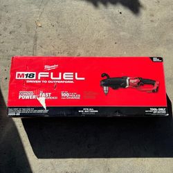 Milwaukee M18 FUEL 18V Lithium-Ion Brushless Cordless GEN 2 SUPER HAWG 1/2 in. Right Angle Drill (Tool-Only