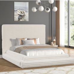 New King Size Bed With Mattress And Free Delivery 