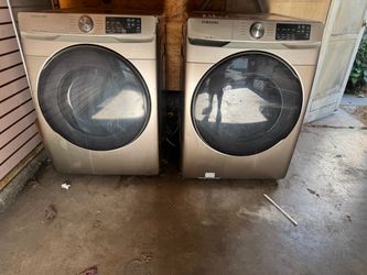 Samsung Front Load Washer and Dryer Set