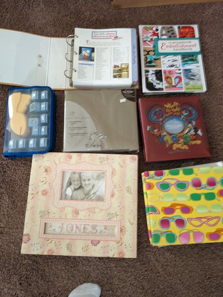 New Scrapbook Albums OBO