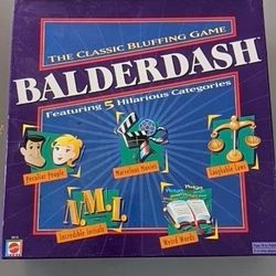 Balderdash & Scene It DVD & Board Games