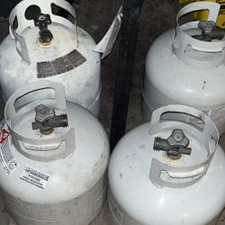 A Lot Of *Empty* Propane Tank BBQ Grill Patio Heater Fire Pit