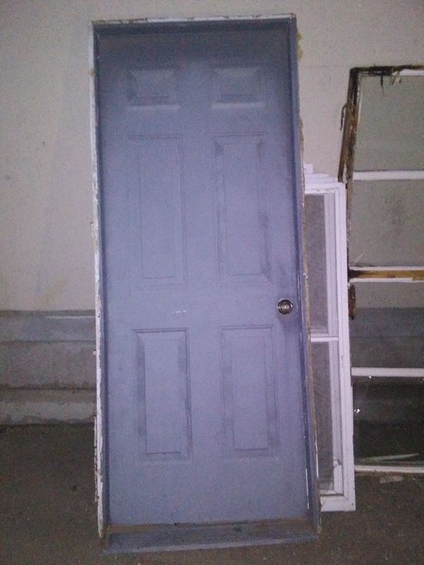 32x80 metal exterior door for Sale in Tulsa, OK OfferUp