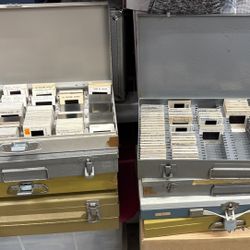 BIG  Lot Of Vintage Museum Picture Slides 