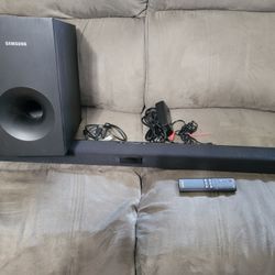 Samsung Soundbar With Subwoofer