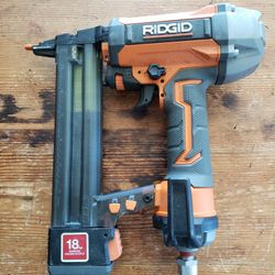 Ridgid 18 guage finish stapler

