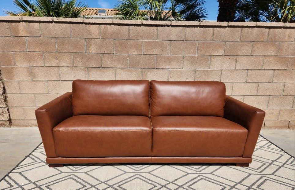 Colby Leather Sofa