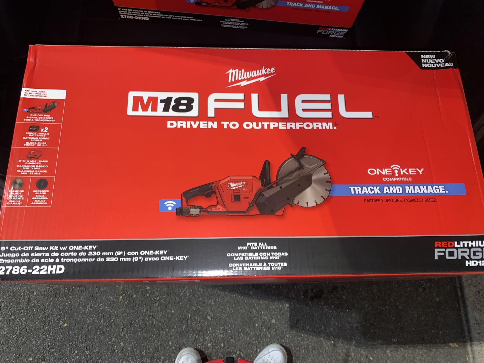 Milwaukee Concrete Saw