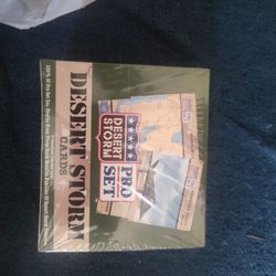 Pro Set 1991 - Desert Storm Military Trading Cards - New Unopened Sealed Vintage