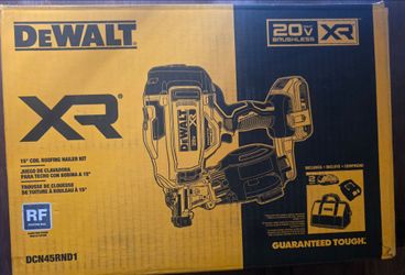 Dewalt roofing nailer kit
