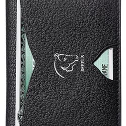 Serel's Wallet for Men : Slim Minimalist Men’s Bifold Genuine Leather Wallet with 6 Credit Card Slots for Front Pocket