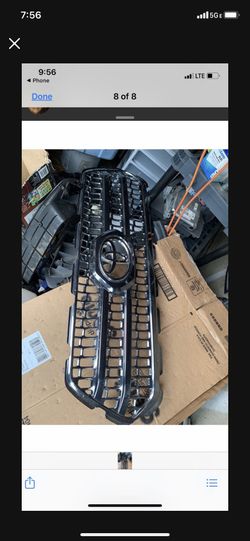 2017 Toyota Tacoma Parts 4x4 Grill 