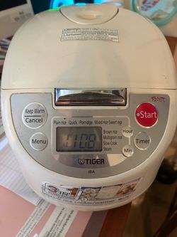 3 in 1 rice cooker, food steamer, and slow cooker