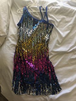 Girls sparkly dress