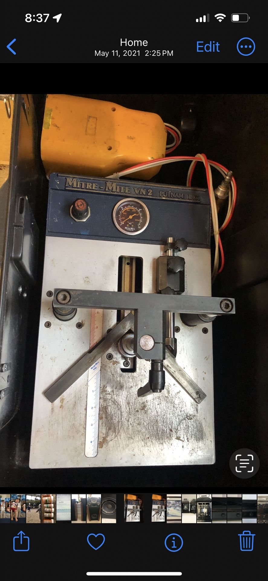 Mitre-mite Underpinner/joiner
