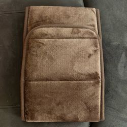 2pcs Brown Computer Elbow And Wrist Rest