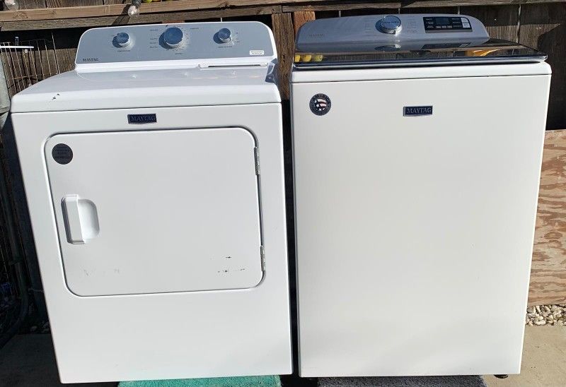 Maytag Washer And Maytag Electric Dryer In Good Condition For Sale