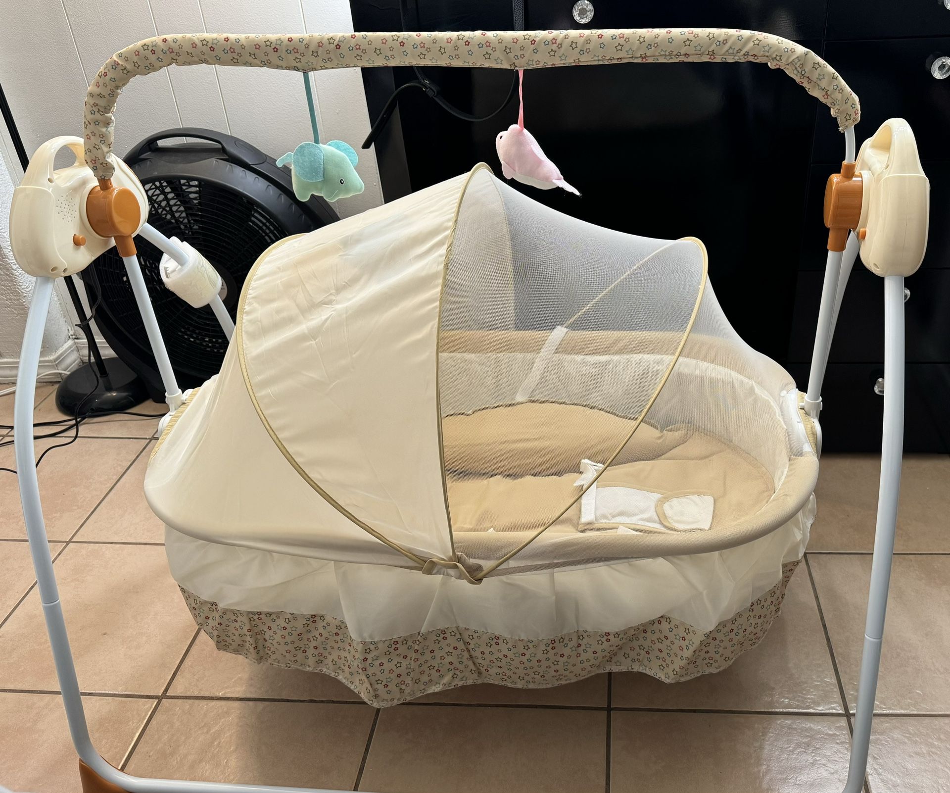 Electric Baby Crib 