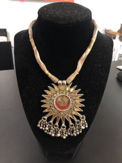 Silver vintage pendant