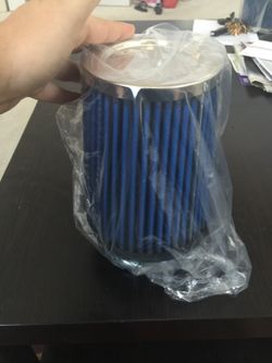 Large high performance air intake filters