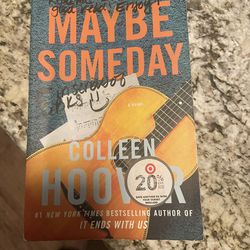 Maybe someday Colleen Hoover
