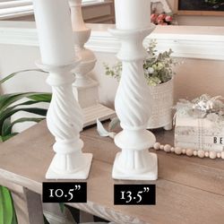 Farmhouse Candle Holders