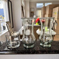 10 Piece -  Flower Vases Or Buy Individually