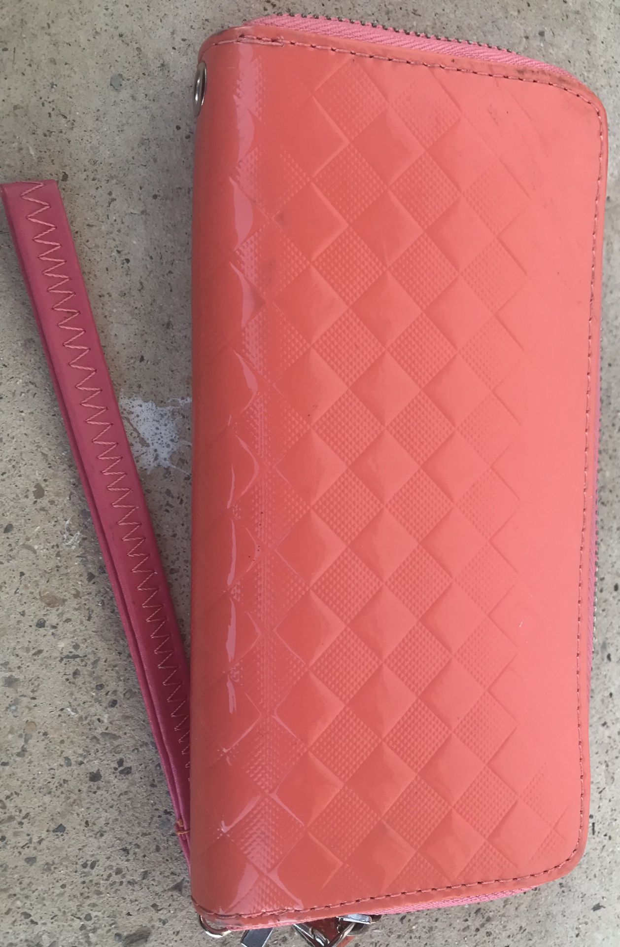 Coral Woman Hand Wallet 