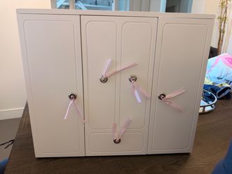 Our Generation Wooden Wardrobe Closet for Dolls