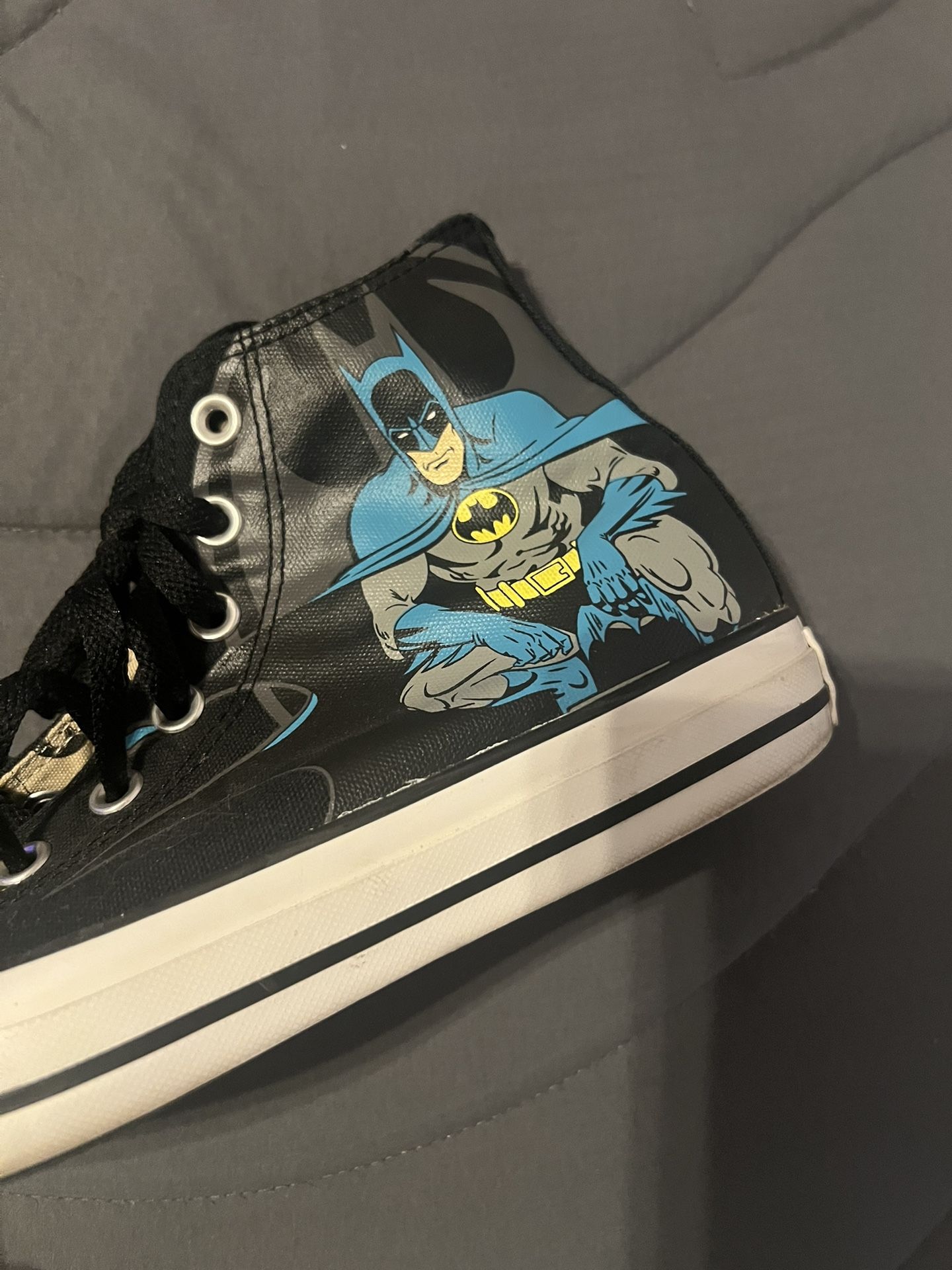 Converse All Star Joker Batman Men’s Size 8 Black DC Comics Originals