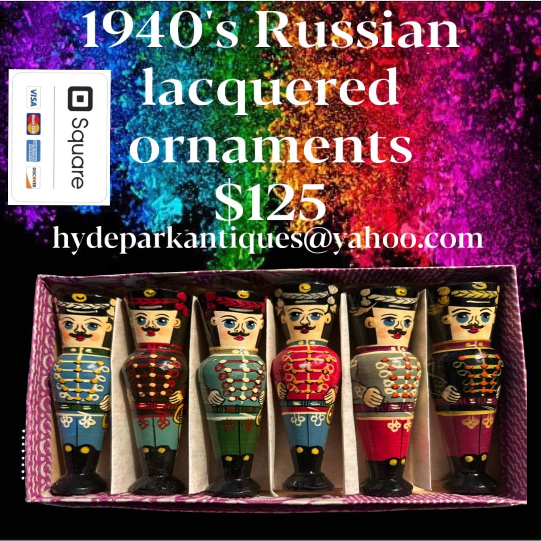 Vintage Russian Christmas Ornaments