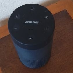 Bose The SoundLink Revolve, The Portable Bluetooth Speaker with 360 Wireless Surround Sound, Triple Black