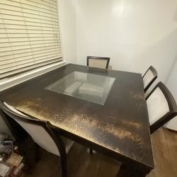 Big Wooden Dinning Table