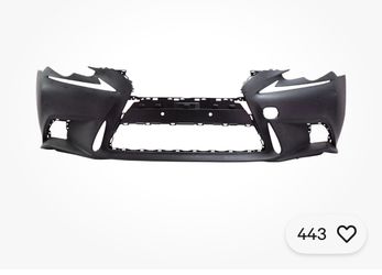 Front Bumper Cover For 2014-2015 Lexus IS250 F Sport 2016-2016 IS300 F Sport