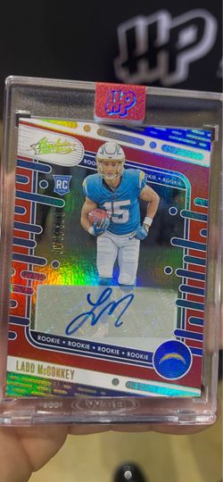 2024 Absolute Ladd Mcconkey Rc 134 Spectrum Red Signatures 1/100