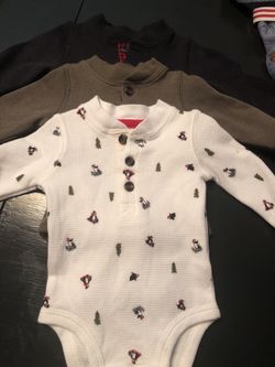 (3) 3m thermal onesies